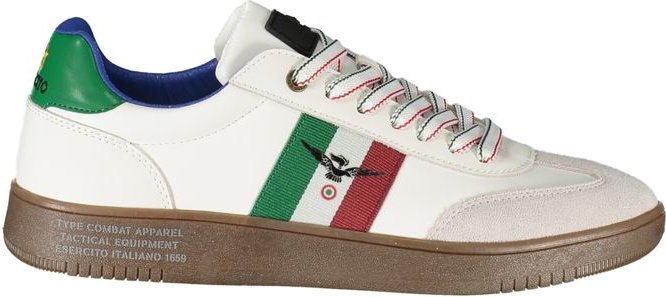 Esercito 1659 Weißer Polyurethan Herren Sneaker