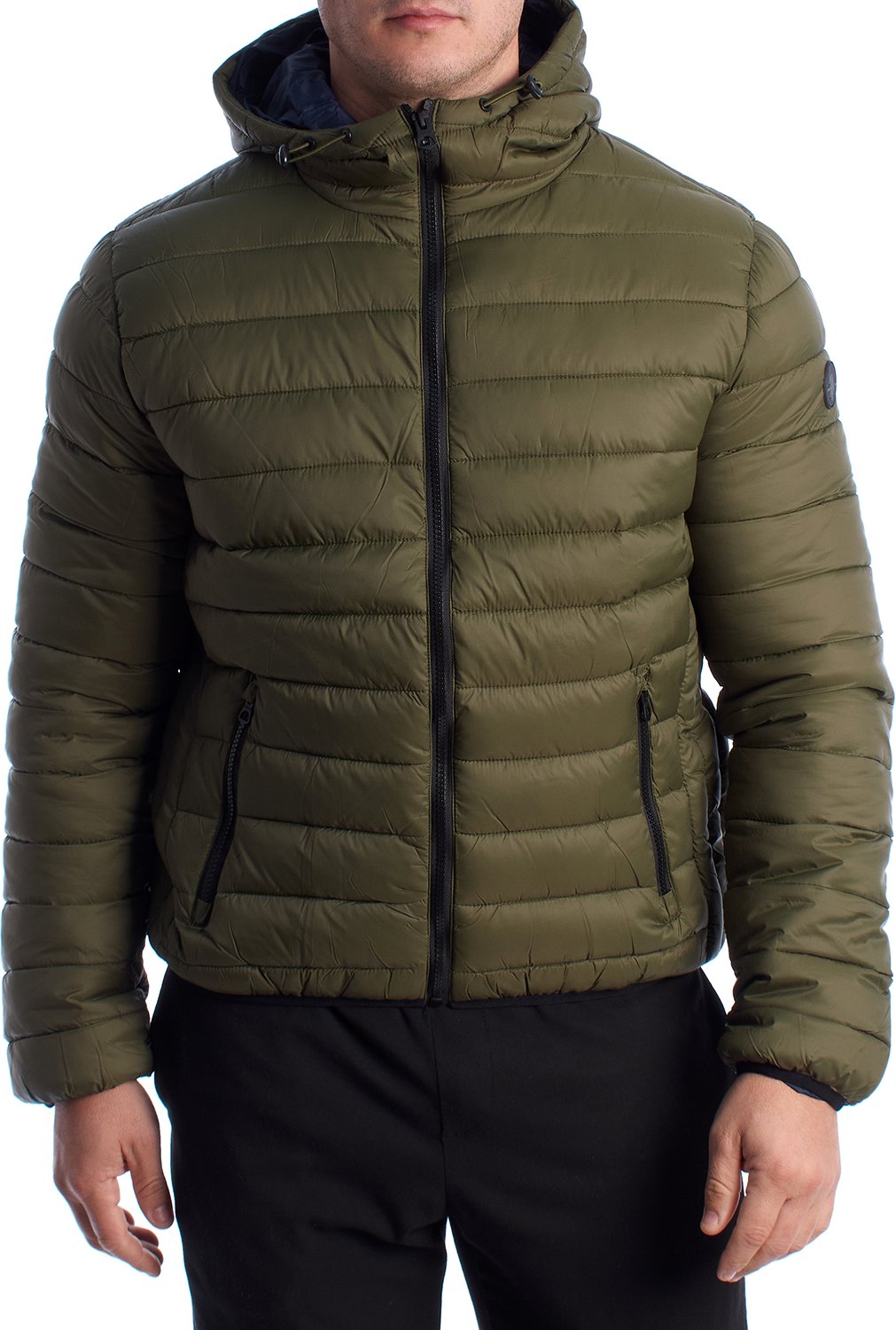 Herren Steppjacke mit Kapuze US40127020