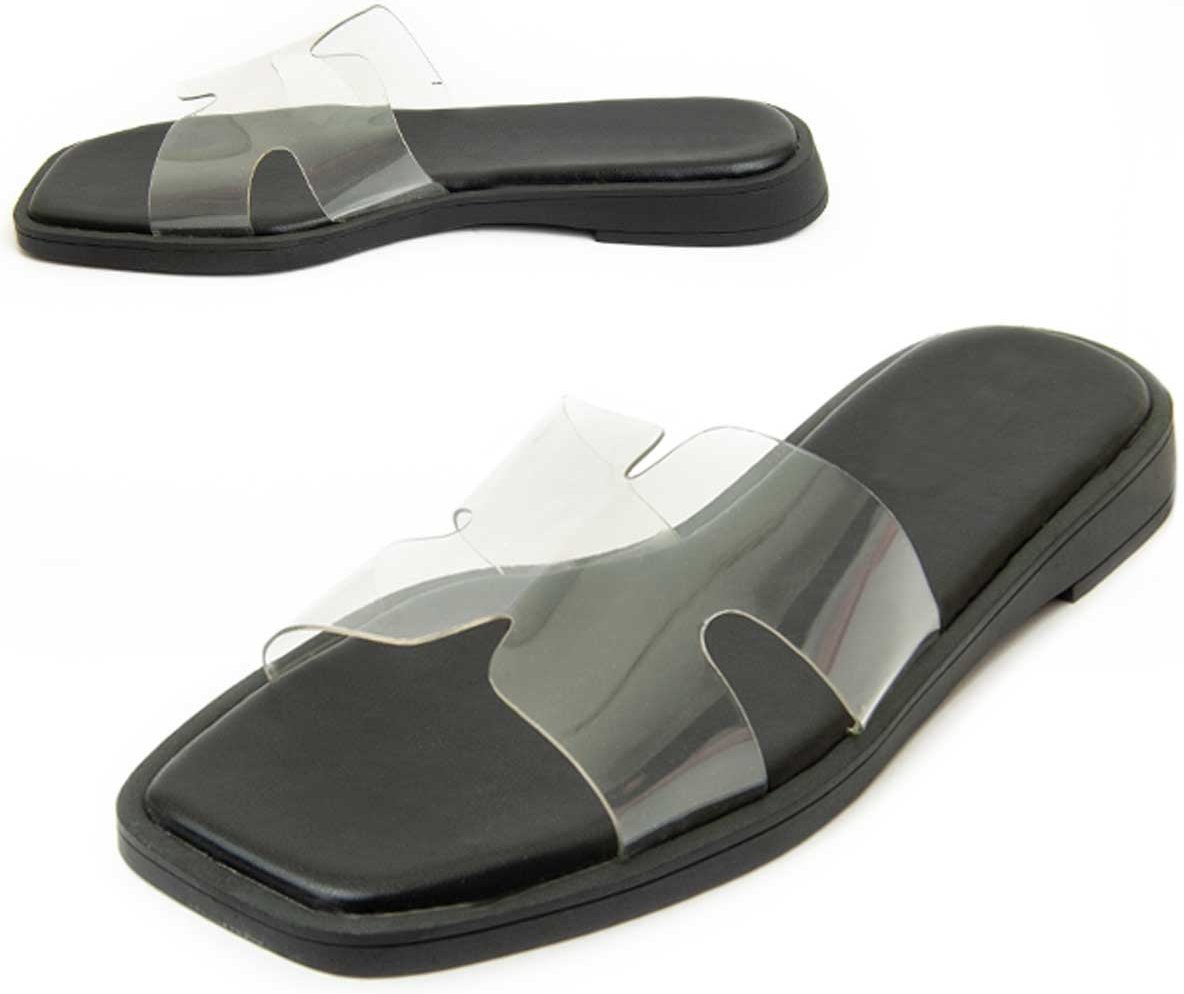 Montevita Sandale Hache in Schwarz