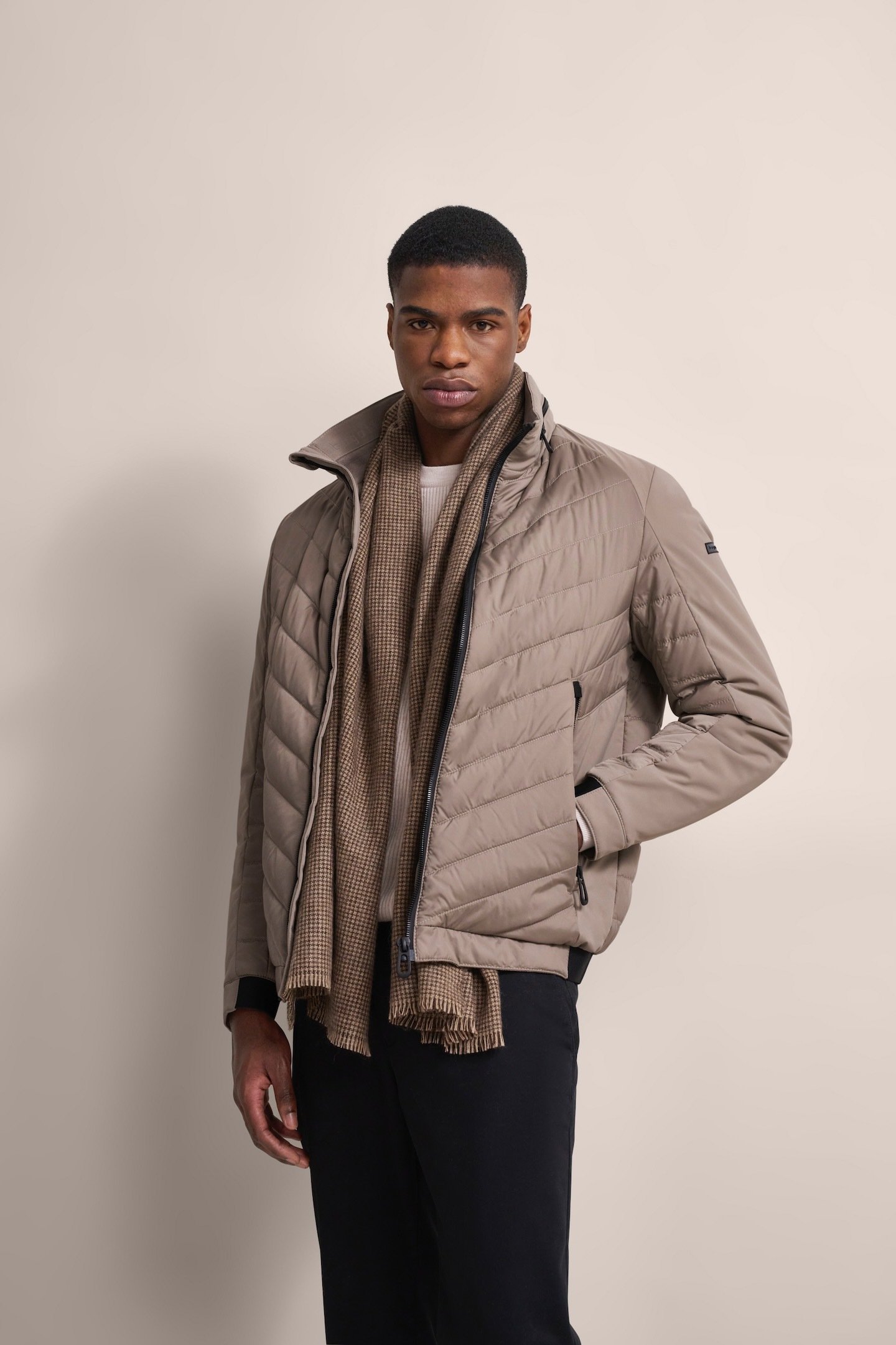 Bugatti Herren Blouson mit Frontsteppung