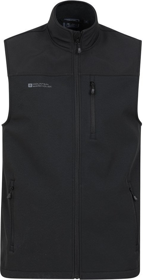 Mountain Warehouse Herren Grasmere Gilet (Schwarz)
