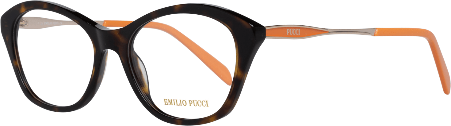 Emilio Pucci Marron Lunettes de vue pour femmes