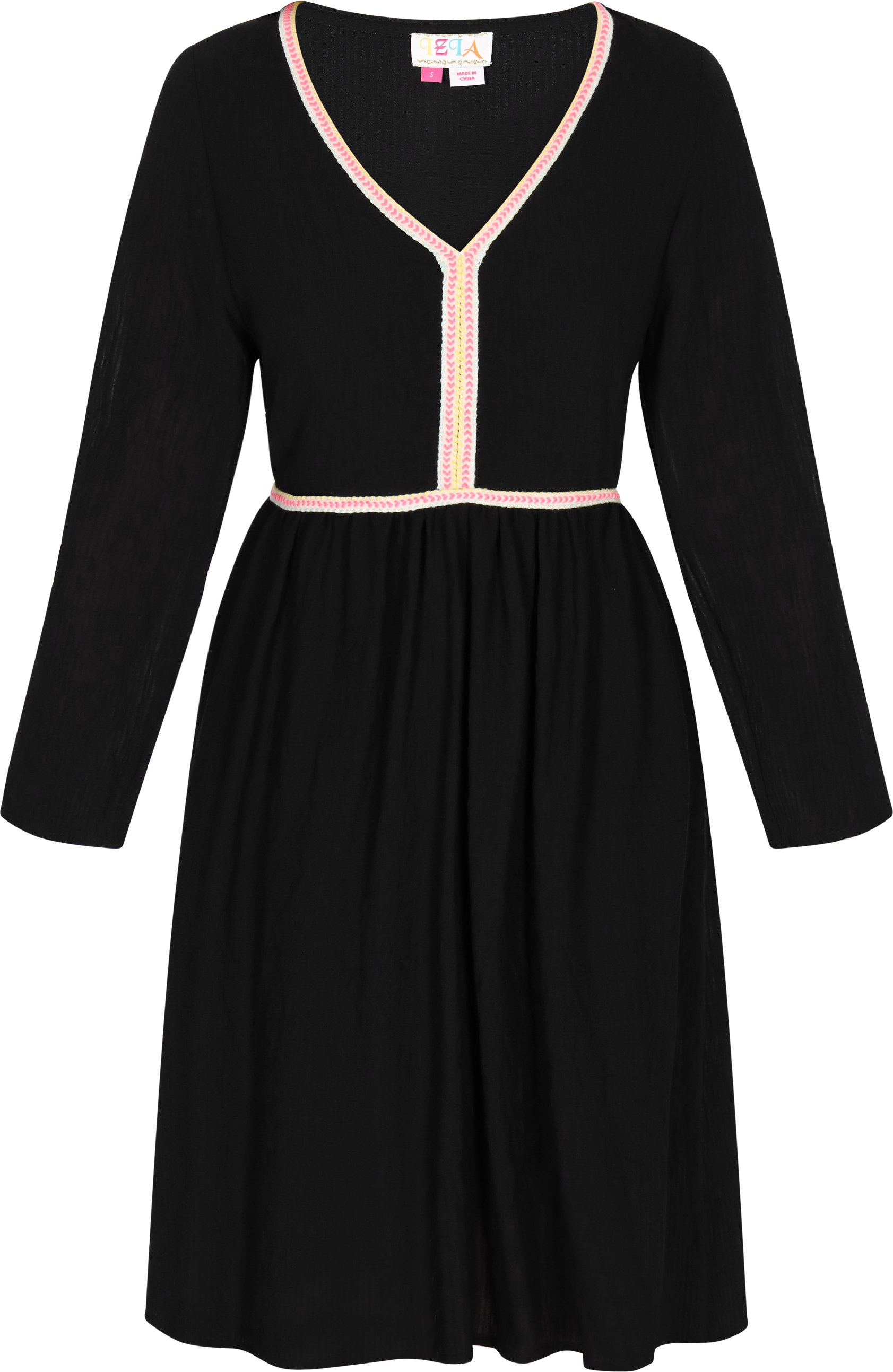 IZIA Kleid Frauen Schwarz