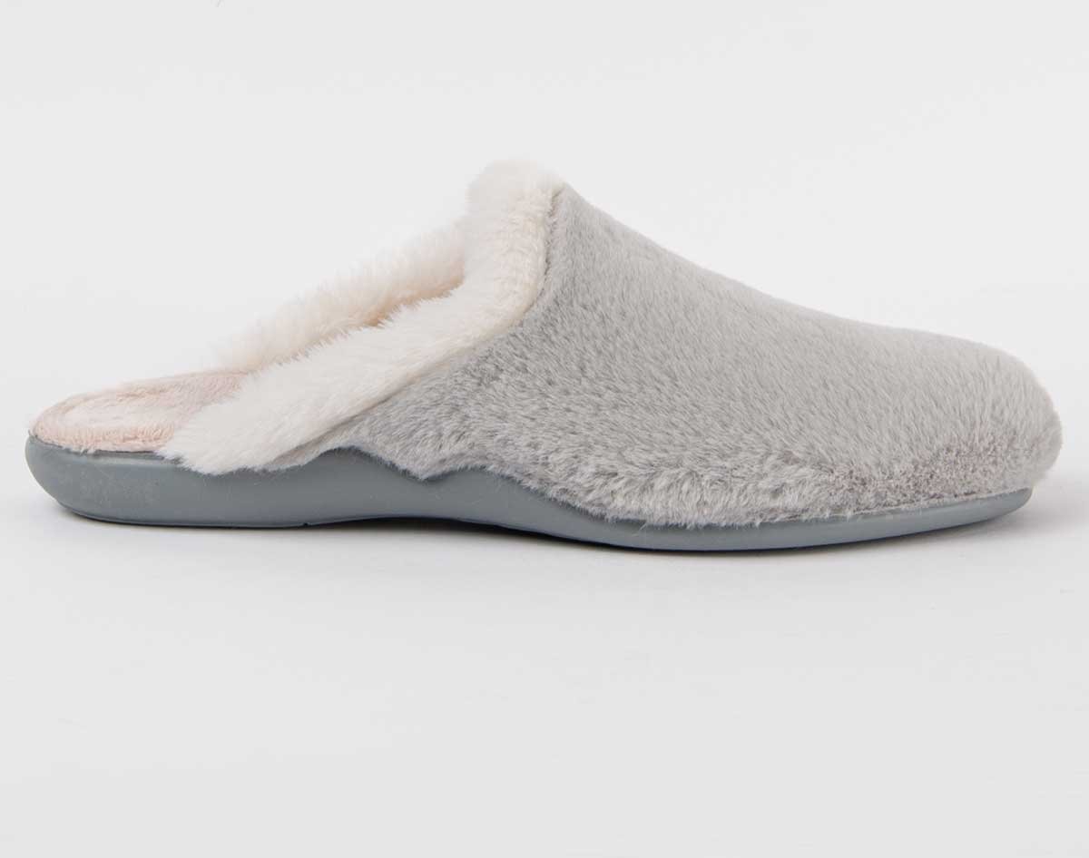 Northome Hausschuh Louslip2 Grau
