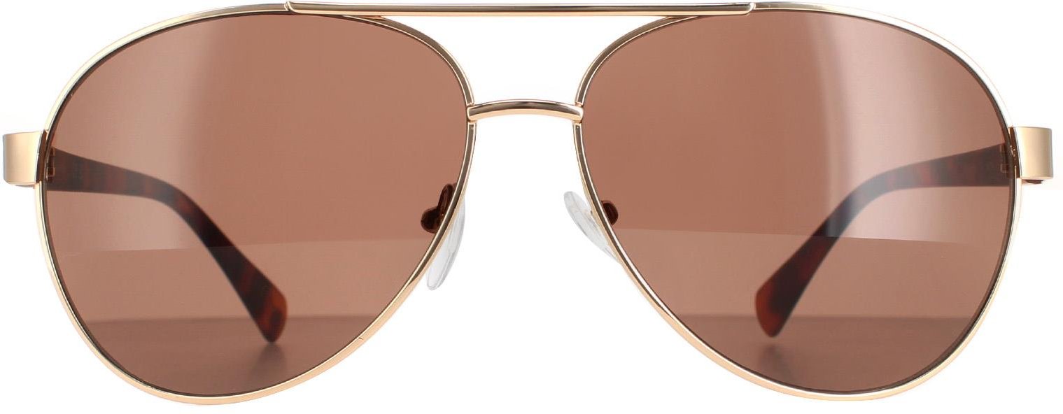 Calvin Klein Aviator Herren Gold Braun CK19316S