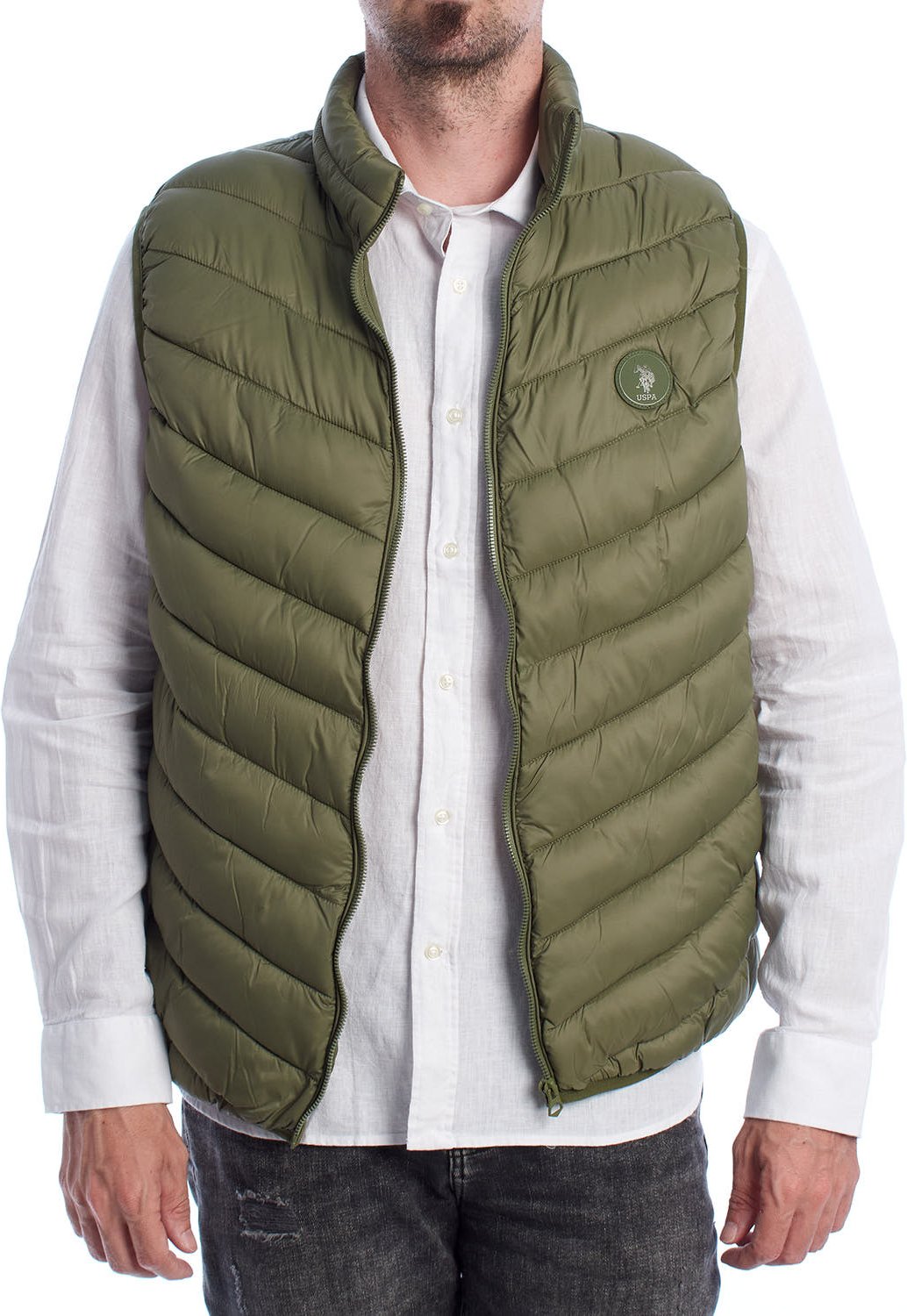 US41116002 Gepolsterte Weste für Herren