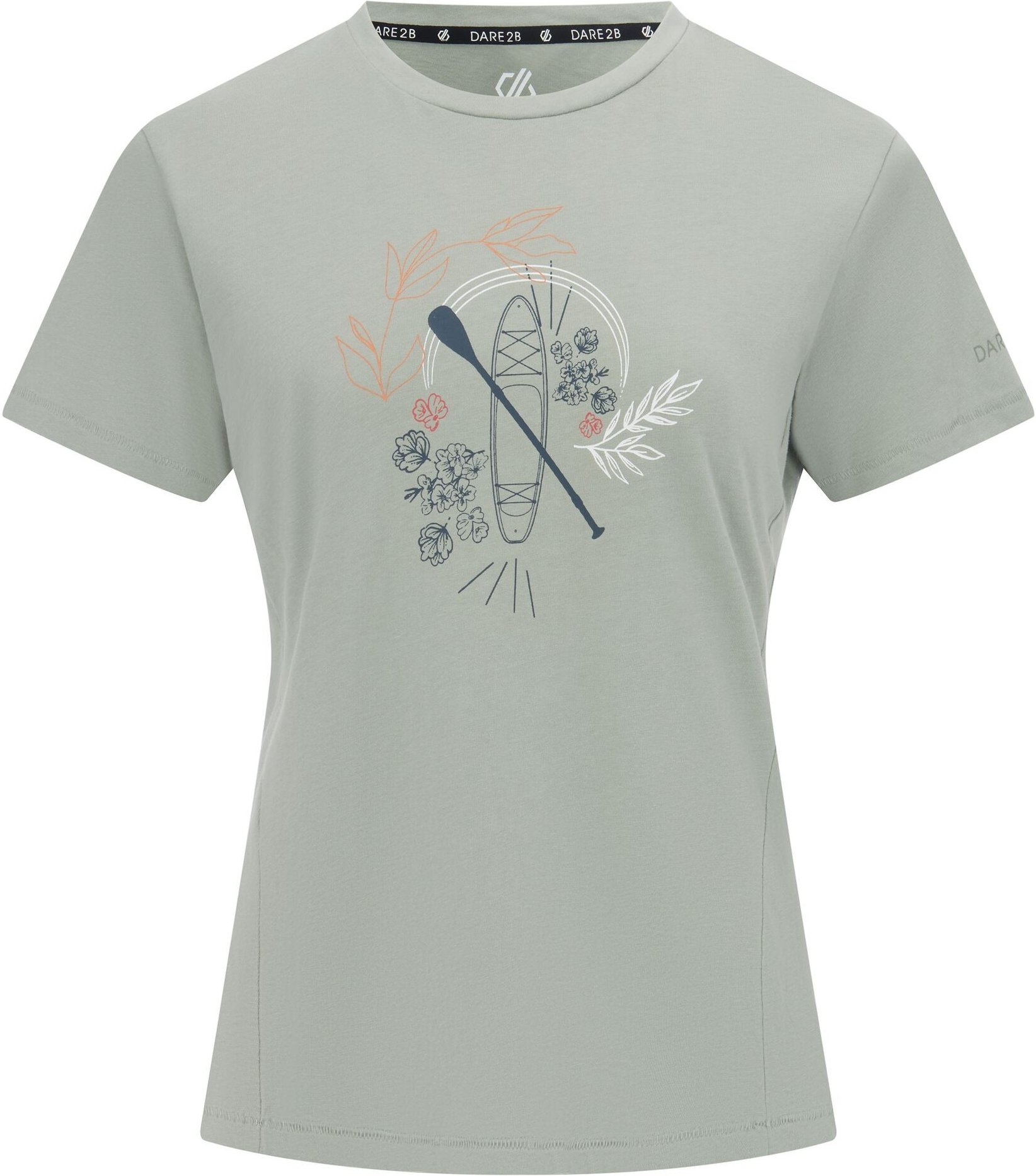 Dare 2B - "Tranquility III" T-Shirt für Damen (Gletschergrün)