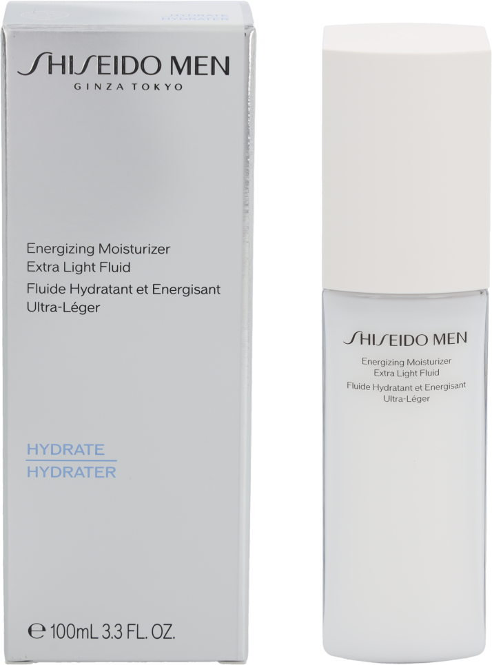 Shiseido Men Energizing Moisturizer Extra Light Fluid 100ml