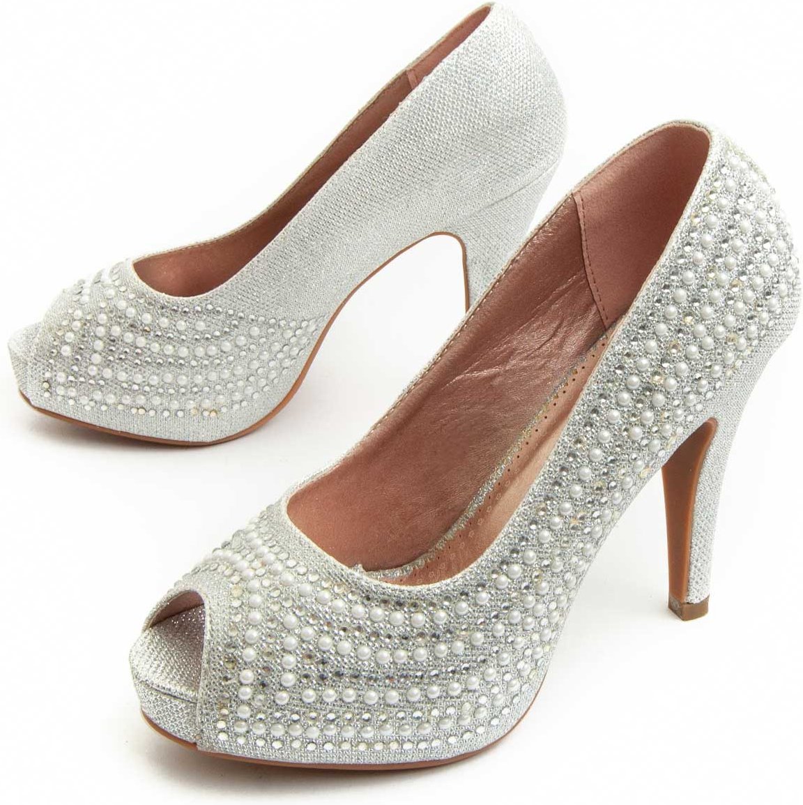 Montevita Absatzschuh Unne4 in Silber