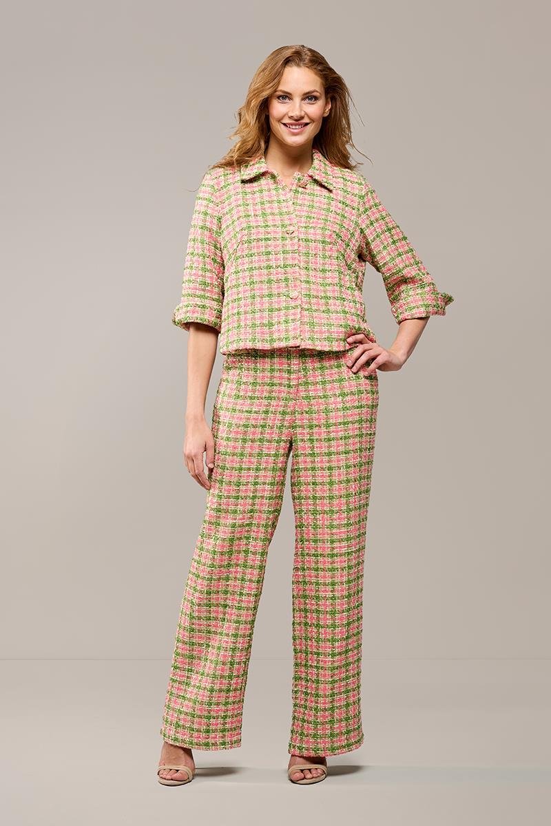 Jacky Blazer Rosa / Grün