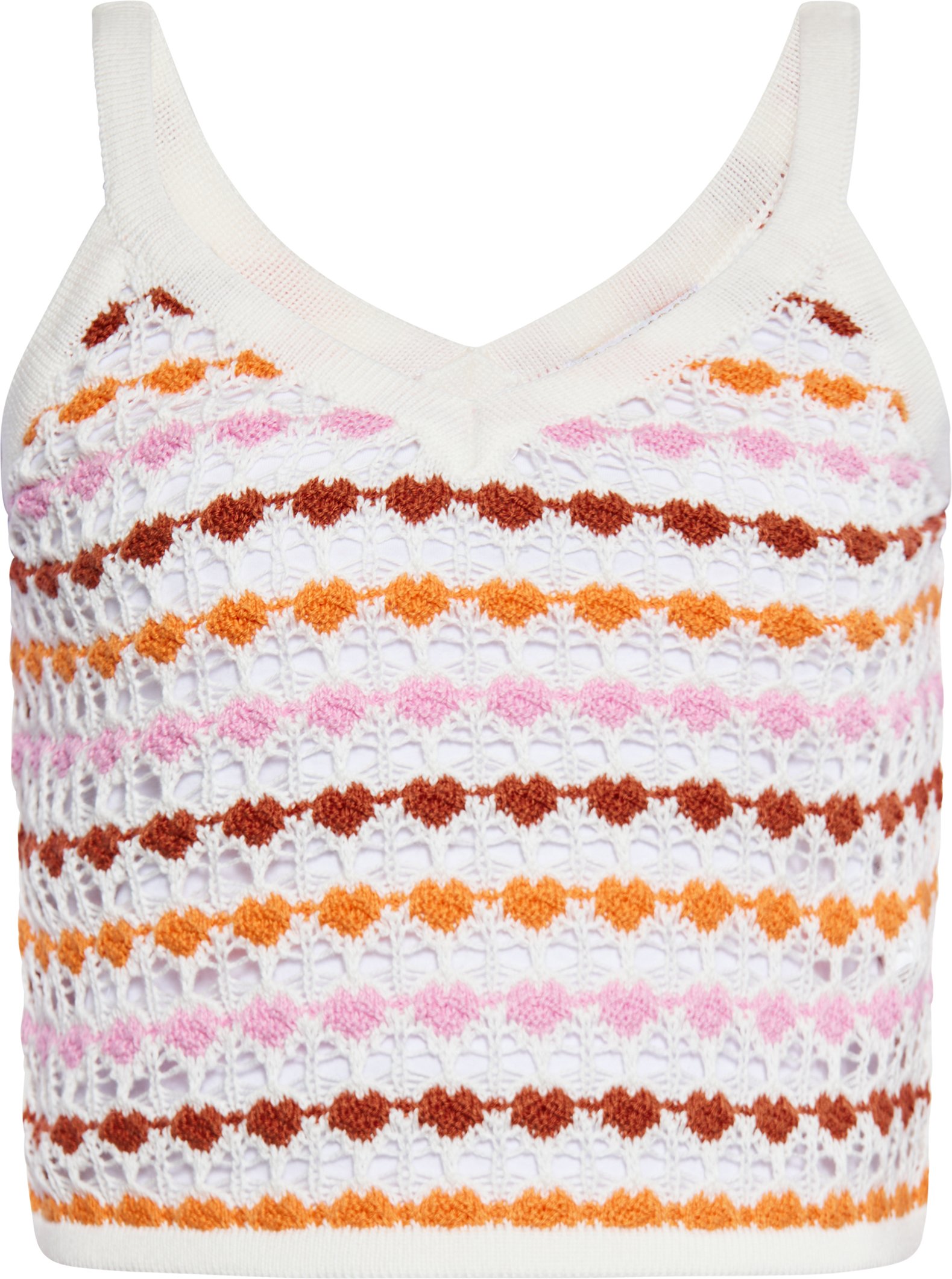 Mymo Spitze Frauen Orange Mehrfarbig