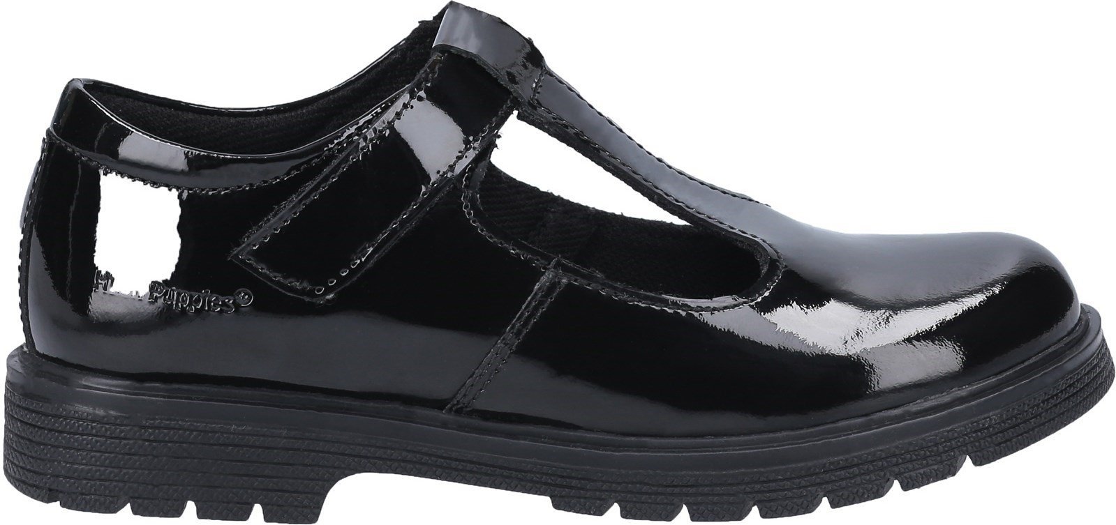 Thumbnail - Hush Puppies - Mädchen Schul-Uniform-Schuhe "Gracie", Leder (Schwarz)