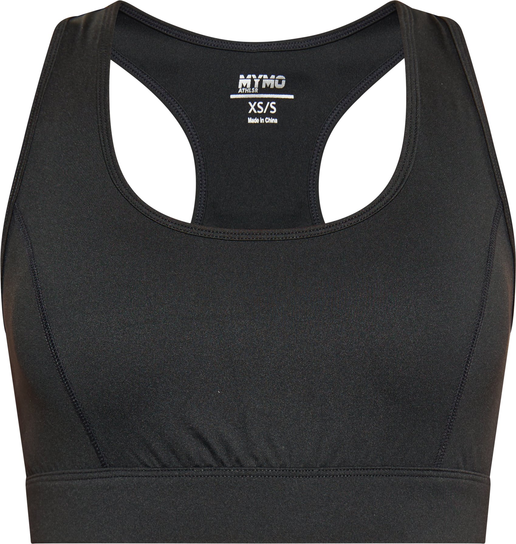 Mymo Crop-Top Damen schwarz