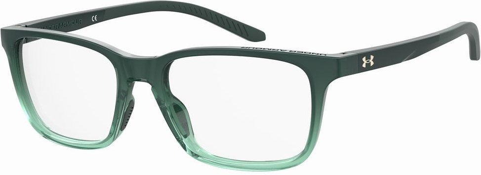 Rechteckige grüne Rahmengläser