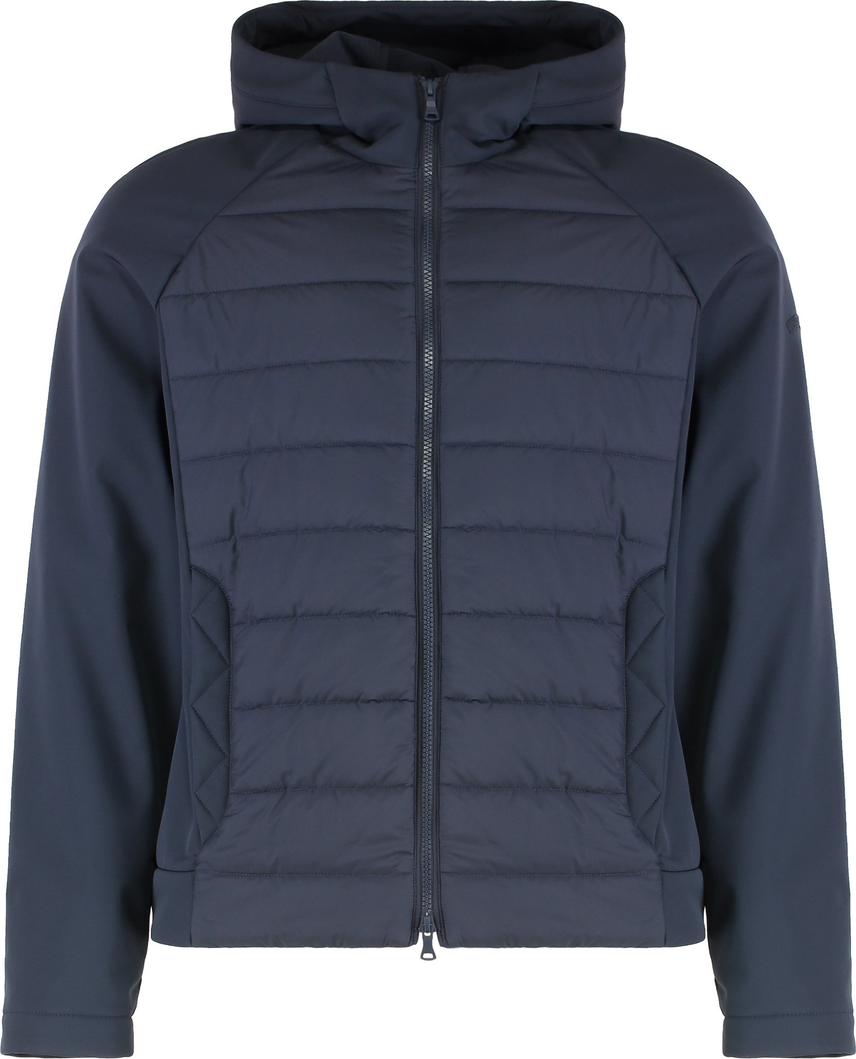 Technische Stoff Kapuzenjacke