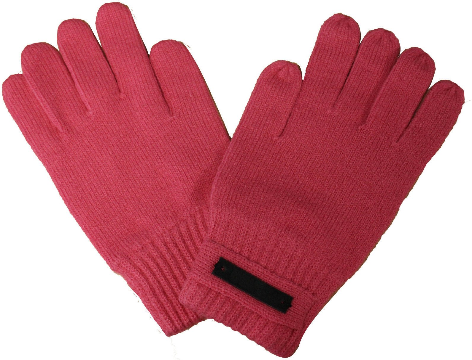 Puma Gestrickte Unisex-Handschuhe in Rosa