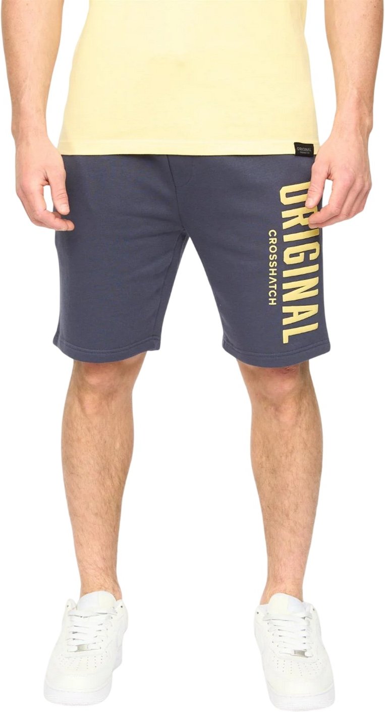 Crosshatch - "Kensby" Shorts für Herren (Marine)