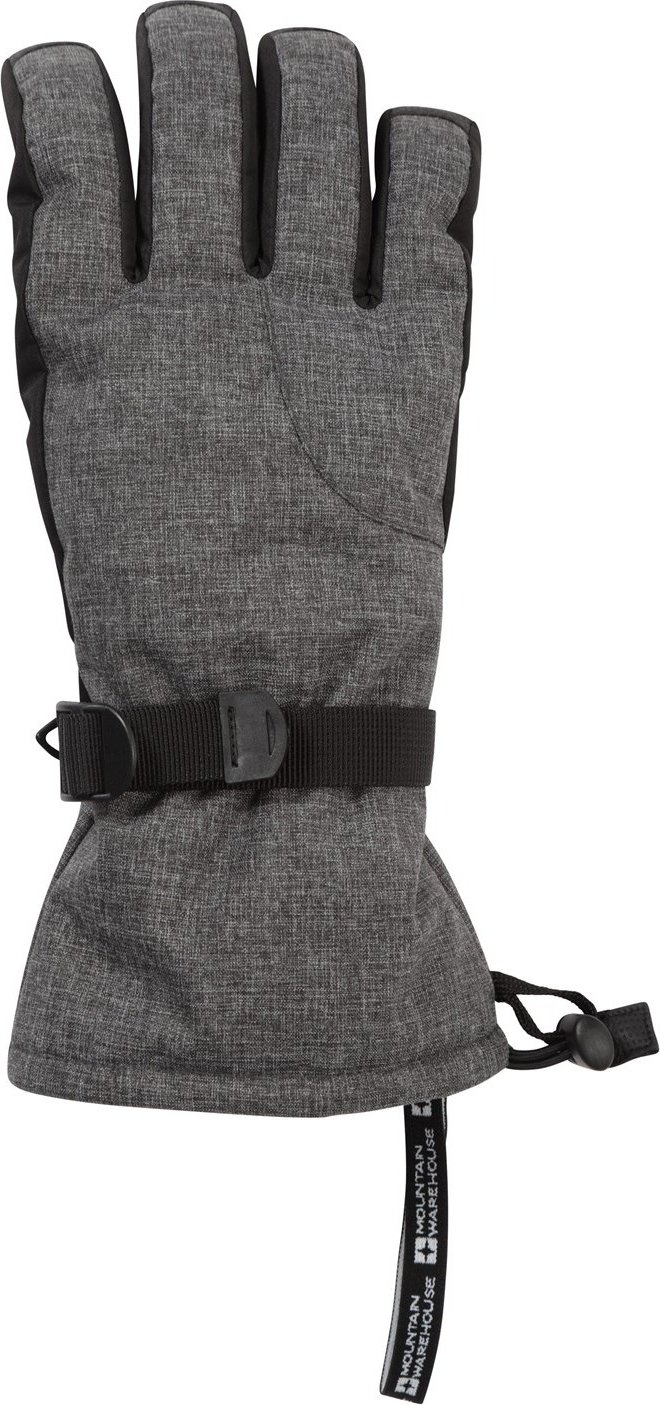 Mountain Warehouse Herren Lodge Ski-Handschuhe (Grau)