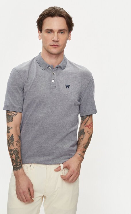 Wrangler - REFINED POLO SHIRT NAVY
