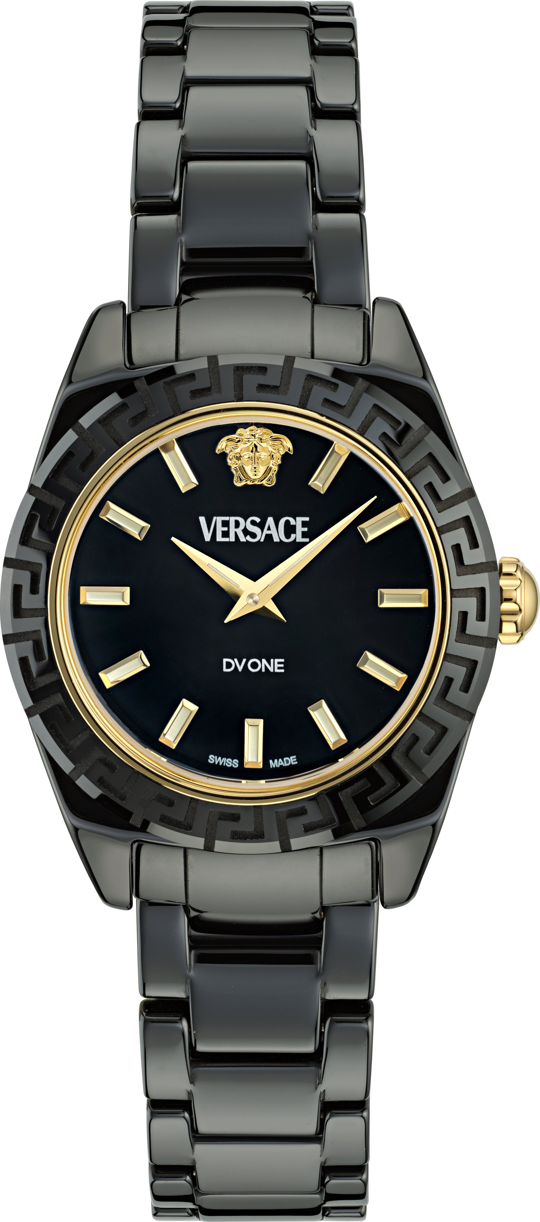 Versace Dv One Mini Damen Schwarz Uhr VE9F00124