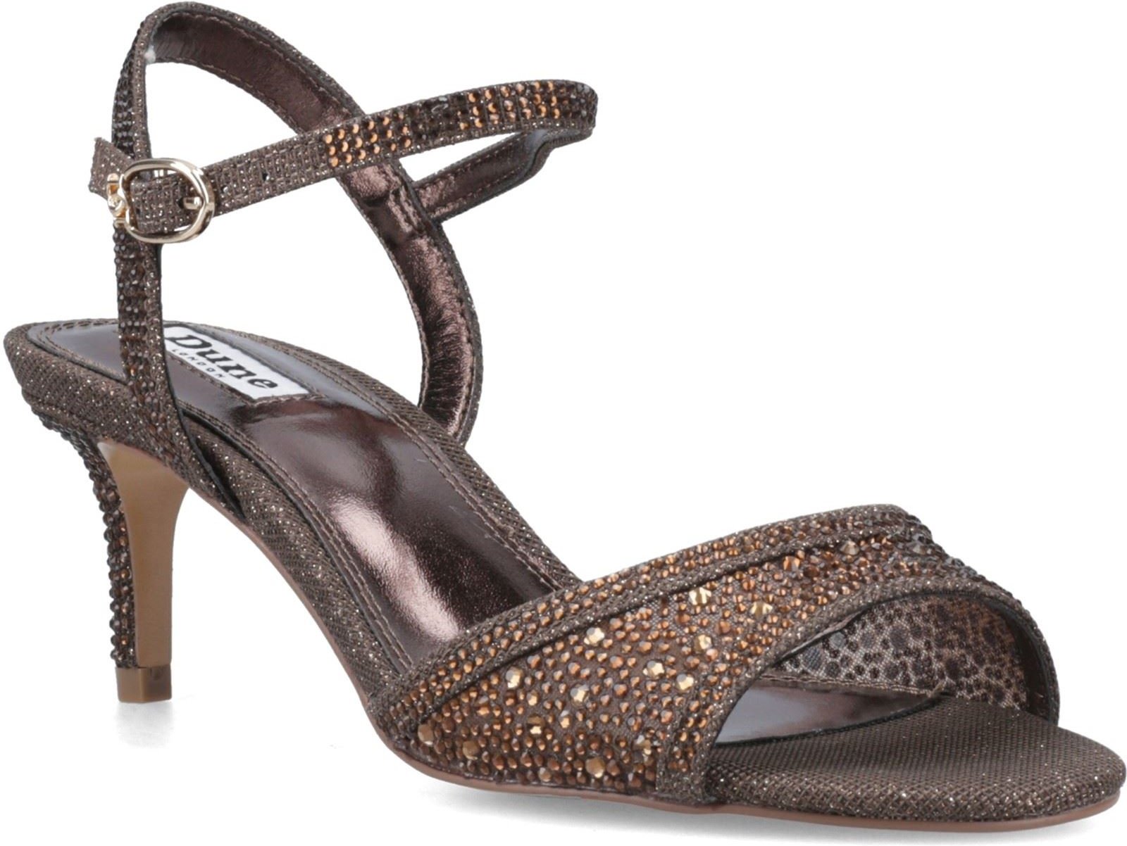 Dune Maniküre Damen Braune Sandalen