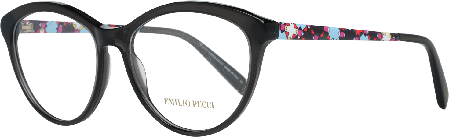 Emilio Pucci Noir Montres Optiques pour Femmes