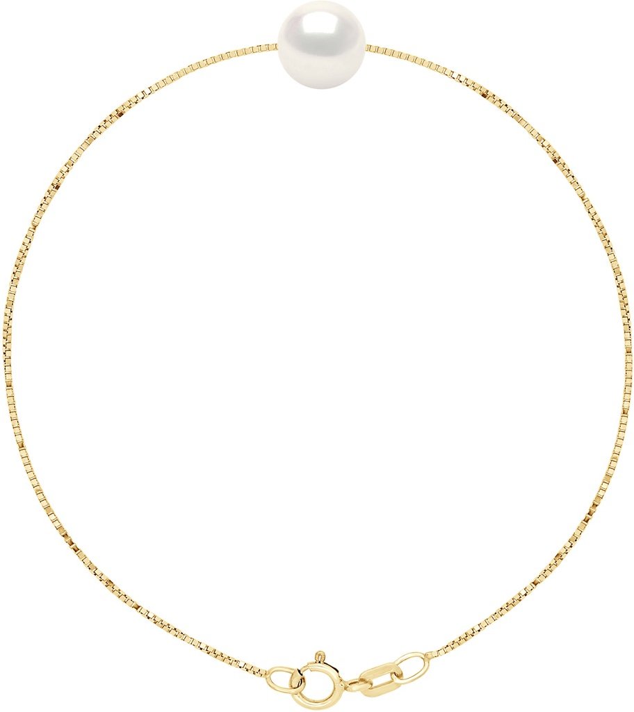 Armband echte Süßwasser-Zuchtperle rund 8-9 mm