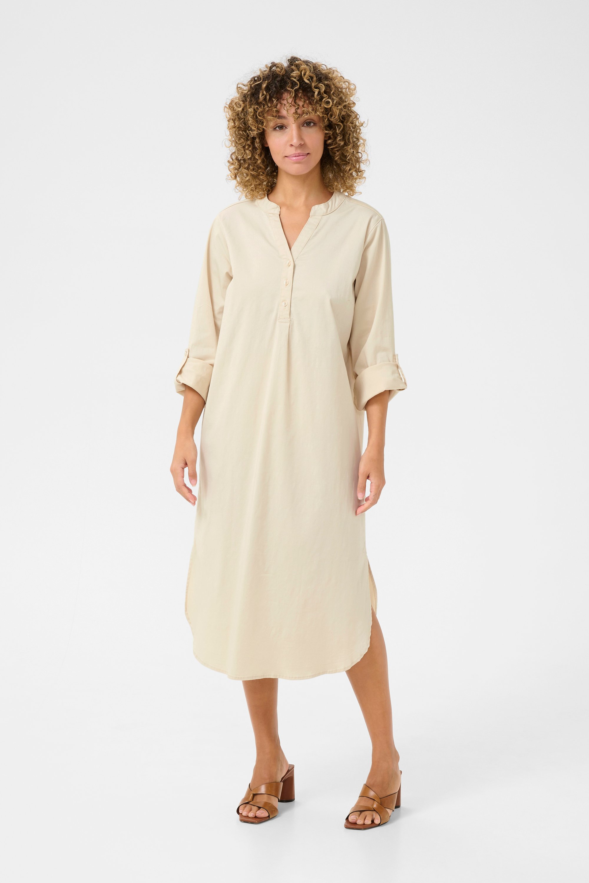 Kleid Straight fit offwhite