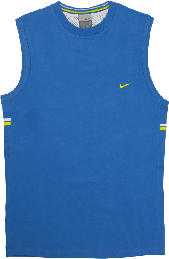 Vintage Blue Nike Mens Weste