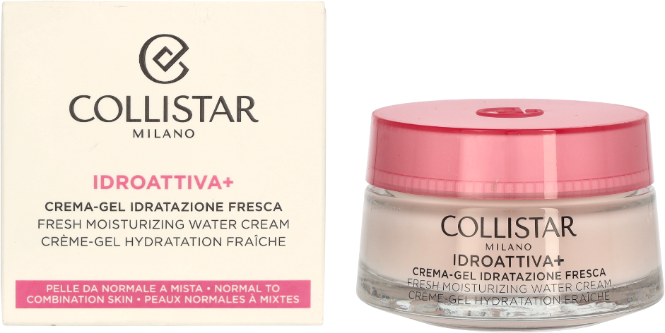 Collistar Idroattiva+ Fresh Moisturizing Water Cream.