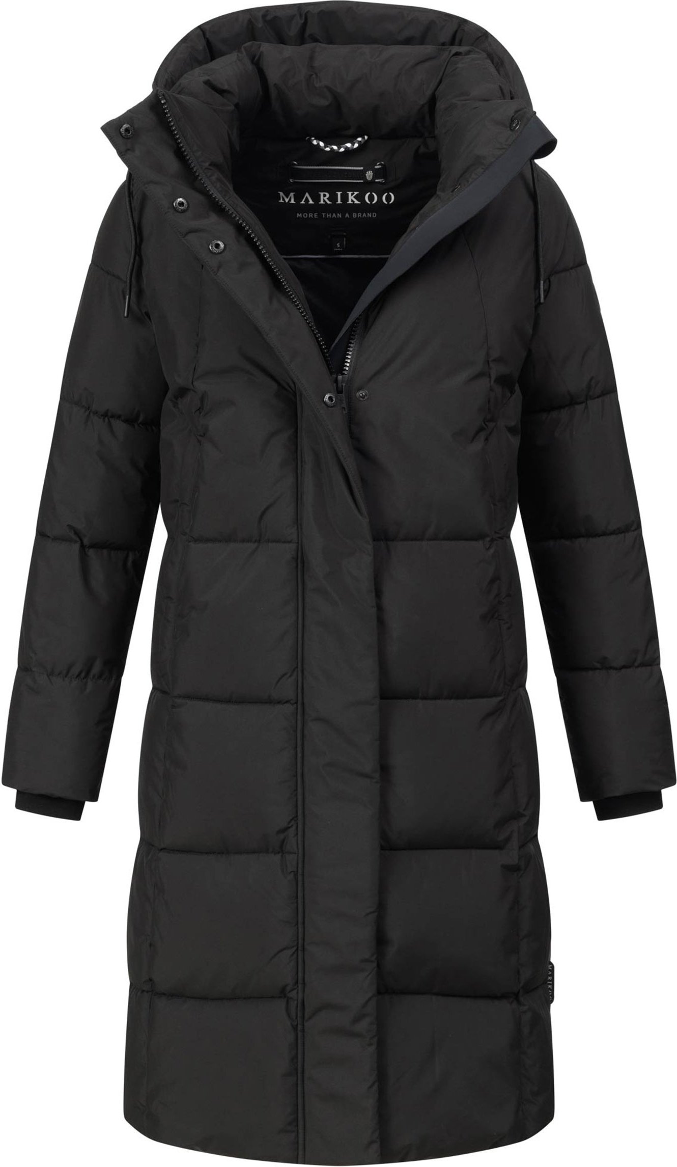 Marikoo Damen Winter Steppmantel Tabiaa XVI mit Kapuze & Fleece