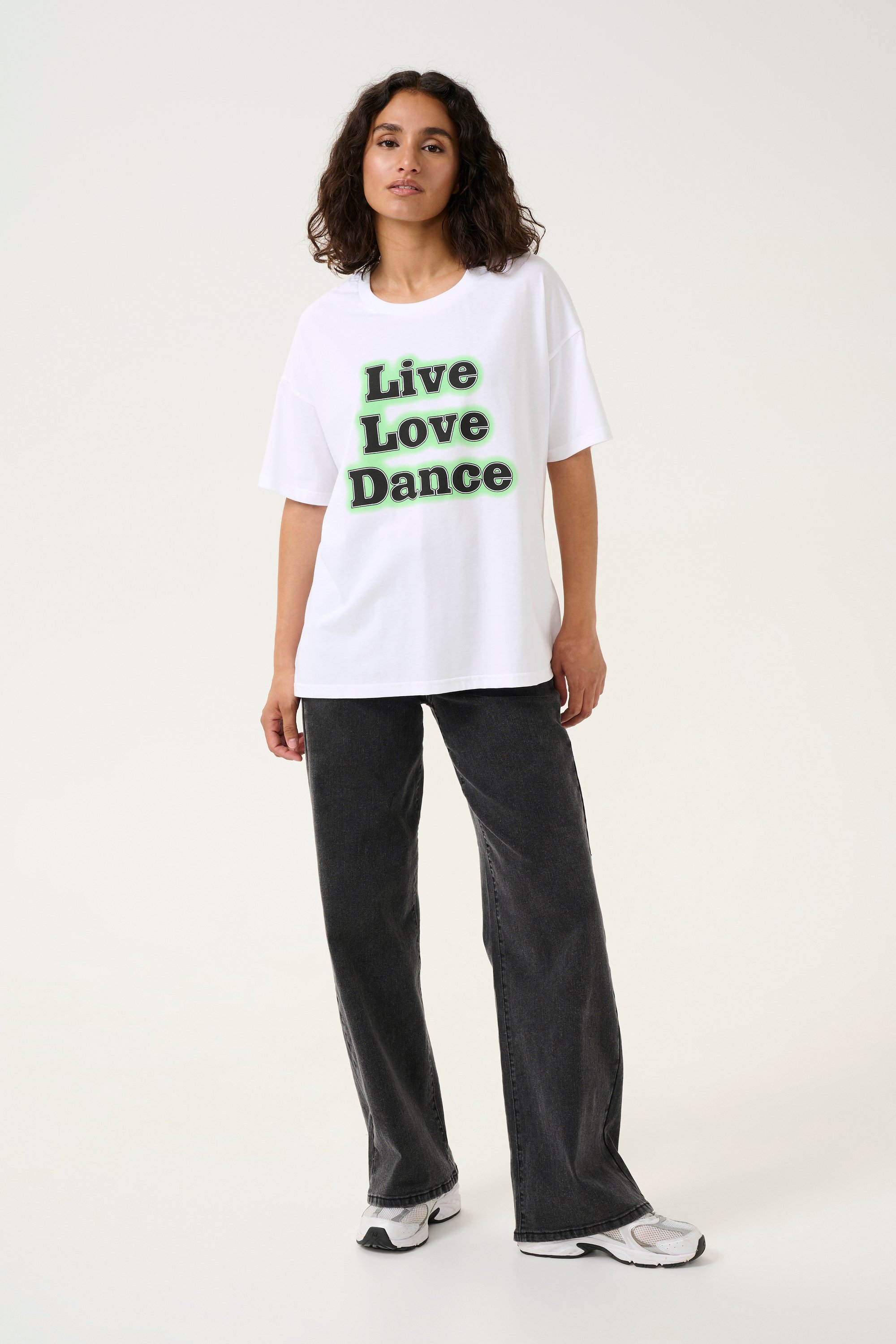 T-shirt Loose fit Optical White