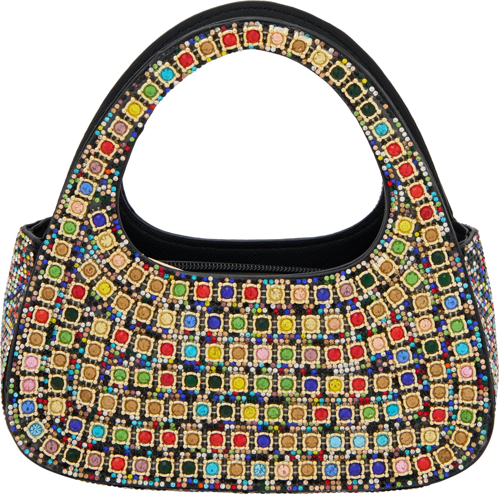 Faina Handtasche Handtasche Frauen schwarz mehrfarbig