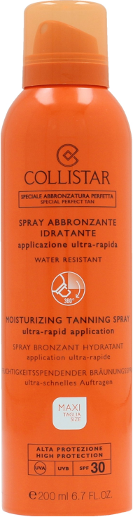 Collistar Moisturizing Tanning Spray SPF30 200ml