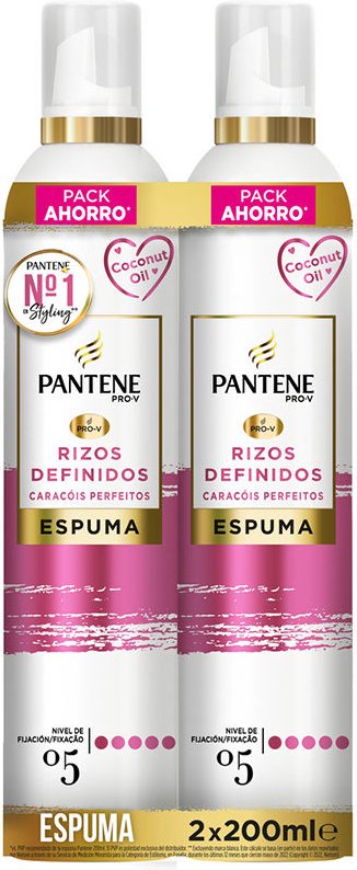 Pantene Defined Curls Mousse Set 2 X 200 ml