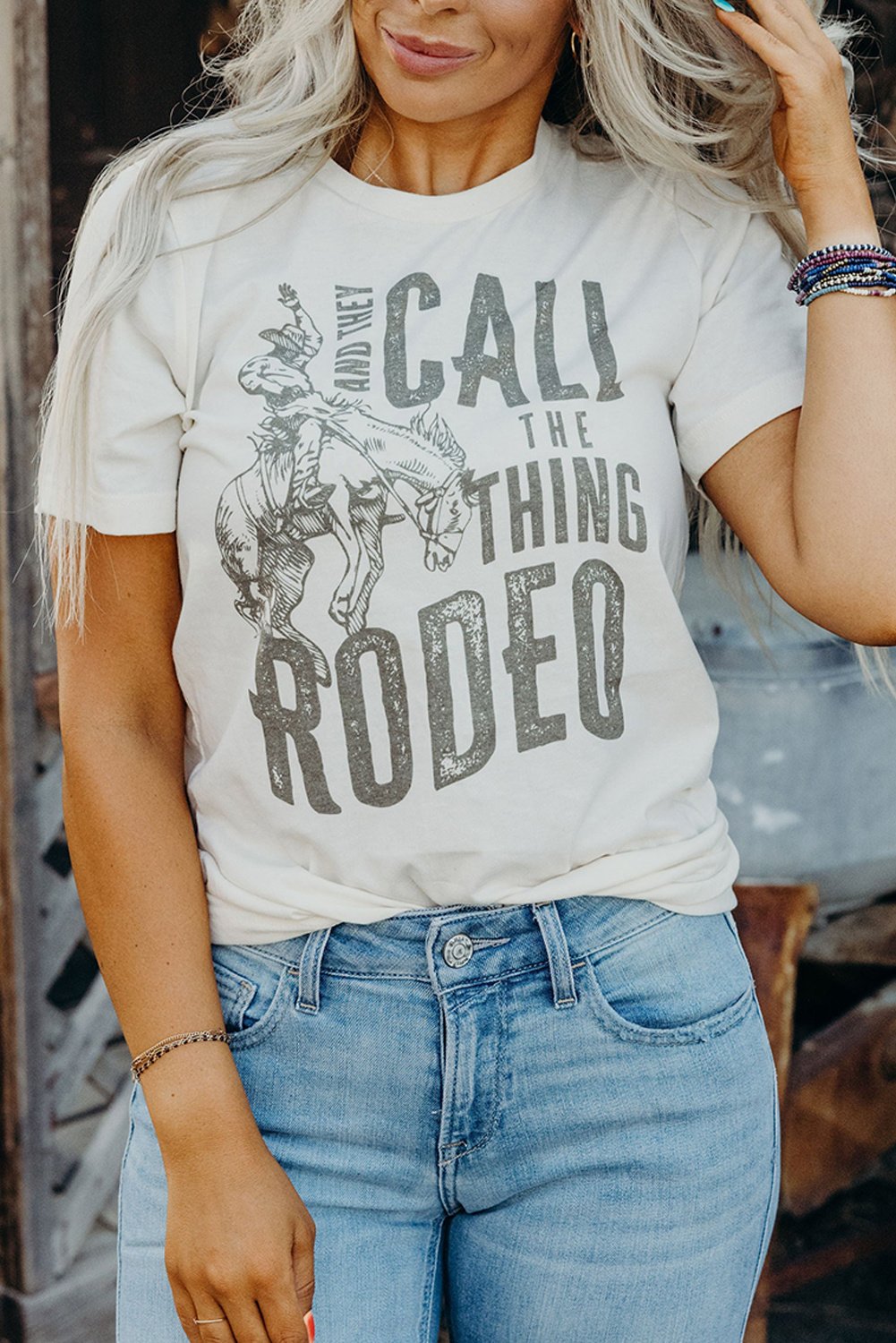 Graphic Rodeo Kurzarm-T-Shirt