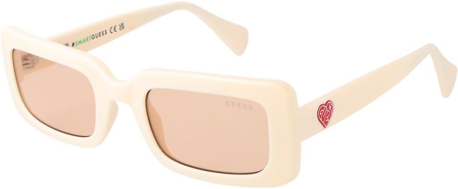 Rechteckige Herz-Sonnenbrille