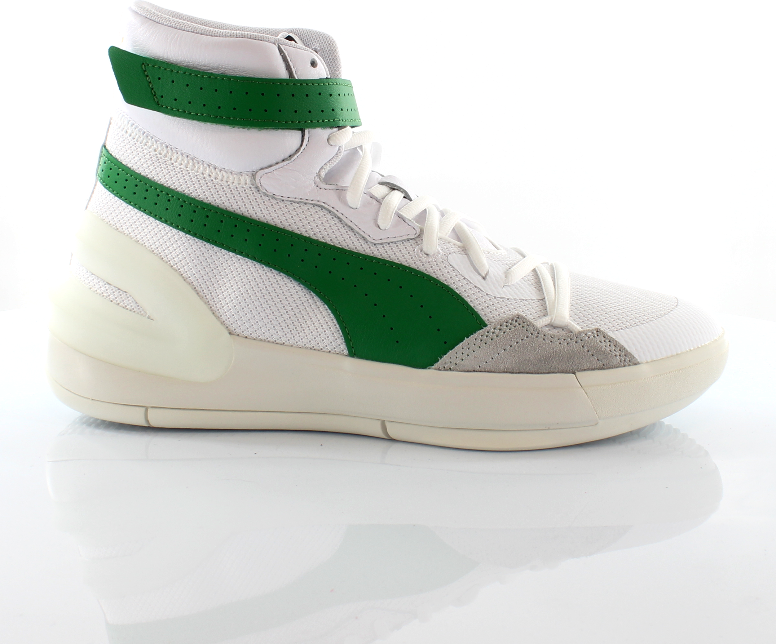Puma Sky Modern Hi White Schnürung Herren -Trainer Basketballschuhe 194042 02