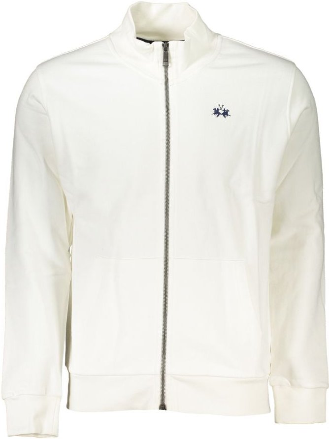 La Martina Bianco Baumwoll-Herren Sweatshirt