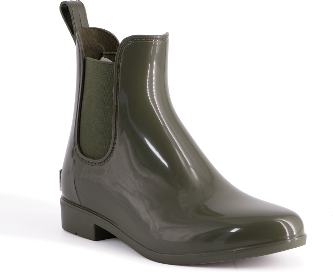 Aus Wooli Australia Womens Regenstiefel mit Schafsfell Einlegesohle enthalten OLIVE