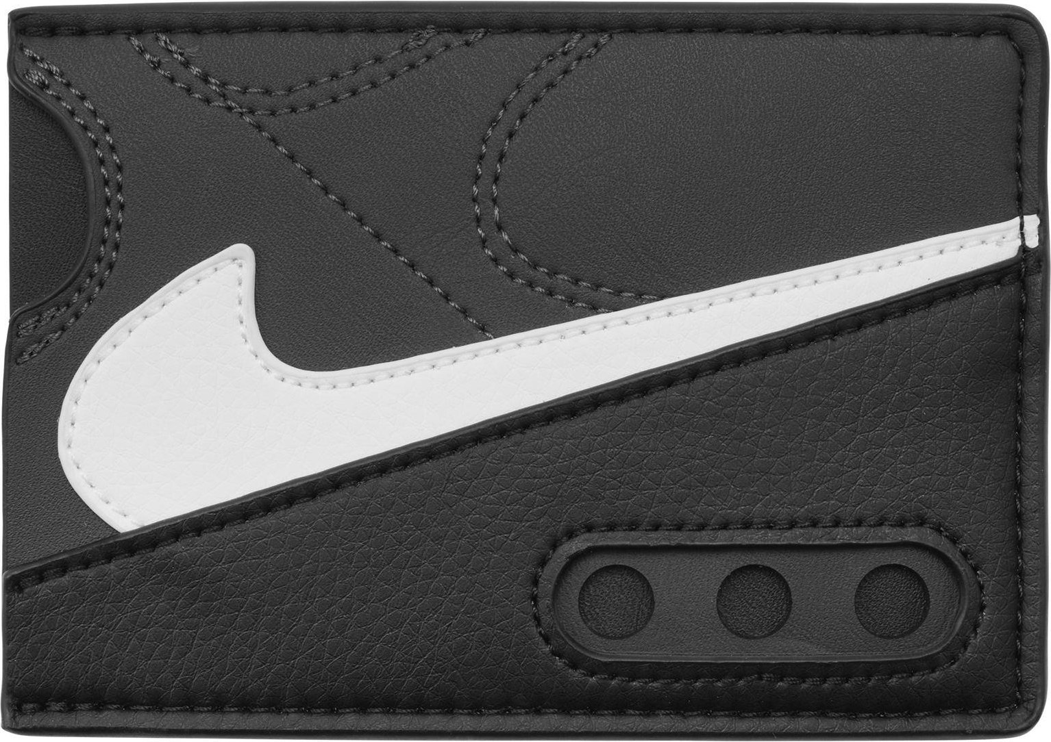 Nike - "Air Max 90" Brieftasche für Karten Ikone (Dunkelgrau)