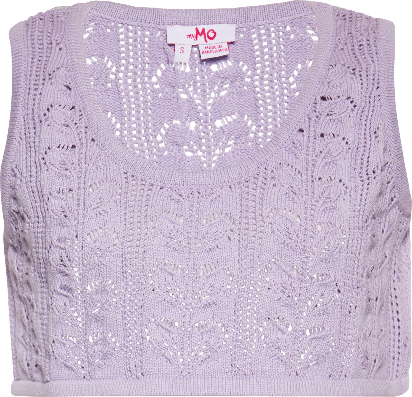 Mymo Crop-Top Damen Lavendel