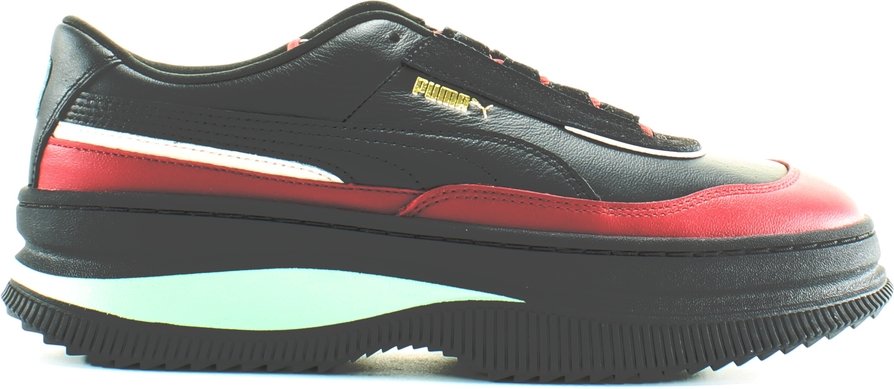 Thumbnail - Puma Deva Chich Black Leder Womens Schnürungstrainer 371195 01