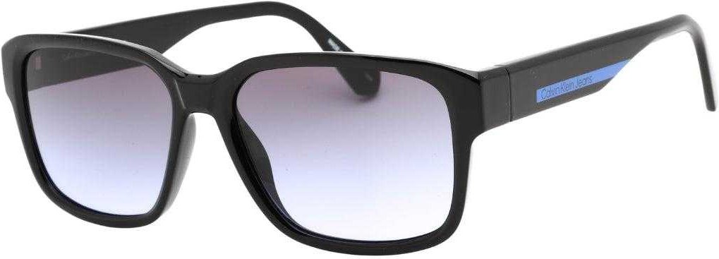 Calvin Klein - Quadratisch-Sonnenbrille für Herren (Schwarz/Veilchen)