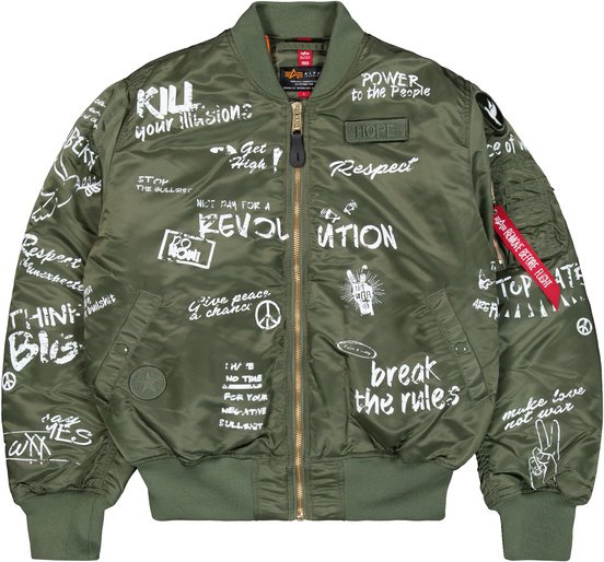 MA-1 Peace Bomber Jacket