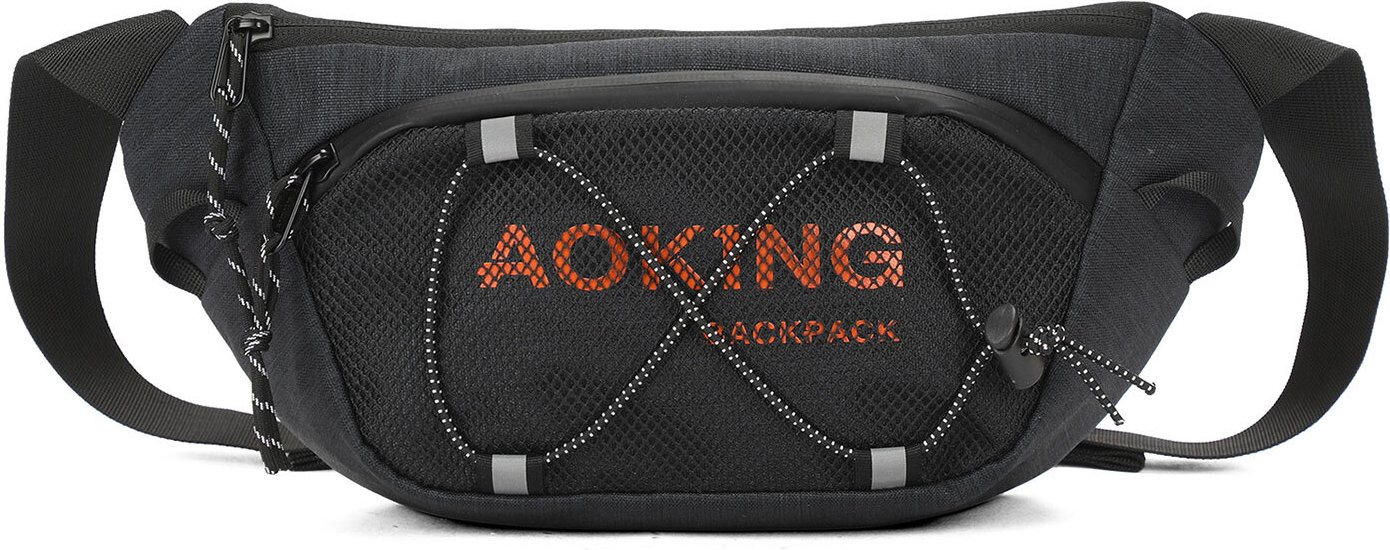 Thumbnail - Aoking Gürteltasche Unisex BLACK