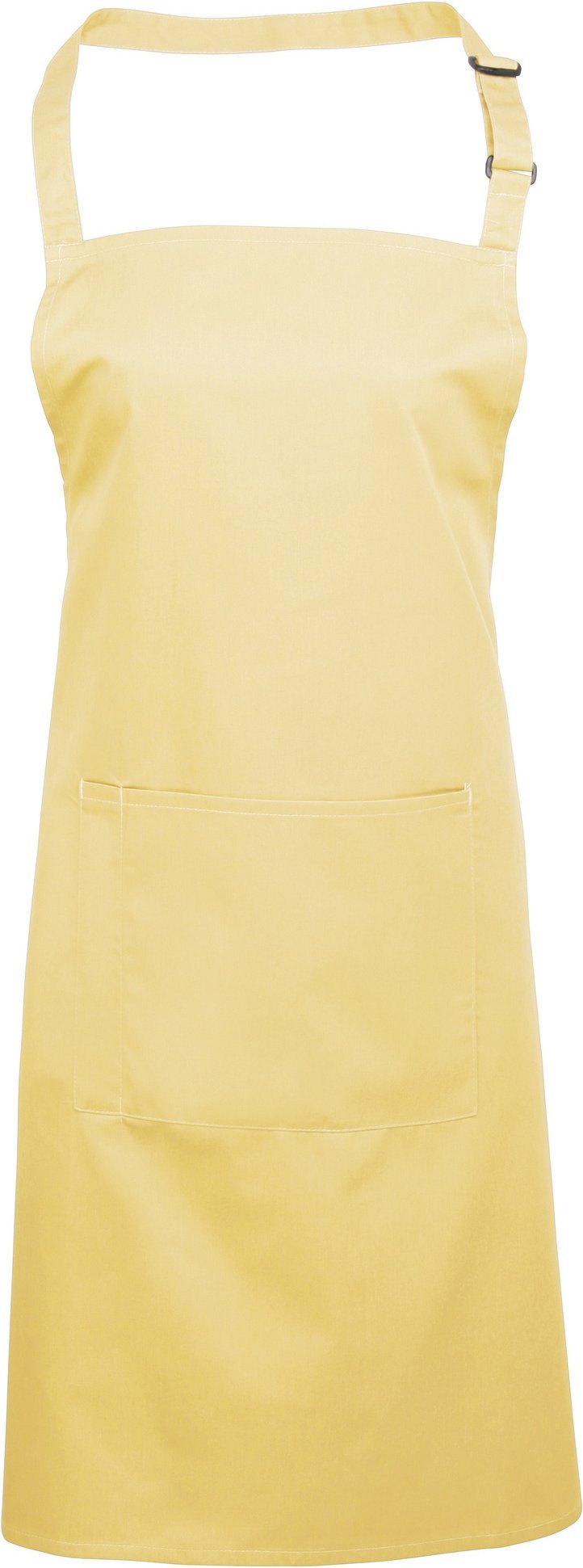 Premier Damen/Damen Farben Bip Schürze mit Tasche (2er Pack) (Zitrone)