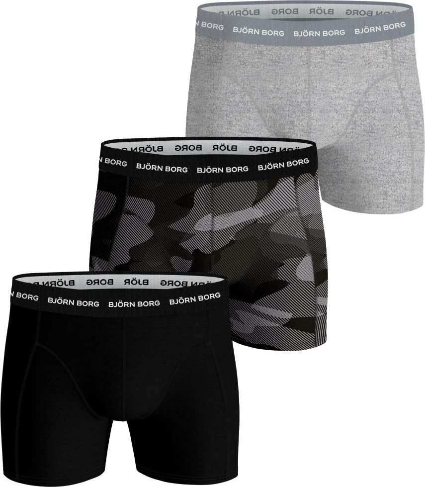 Bjorn Borg 3er-Pack Herren Essential Boxershorts