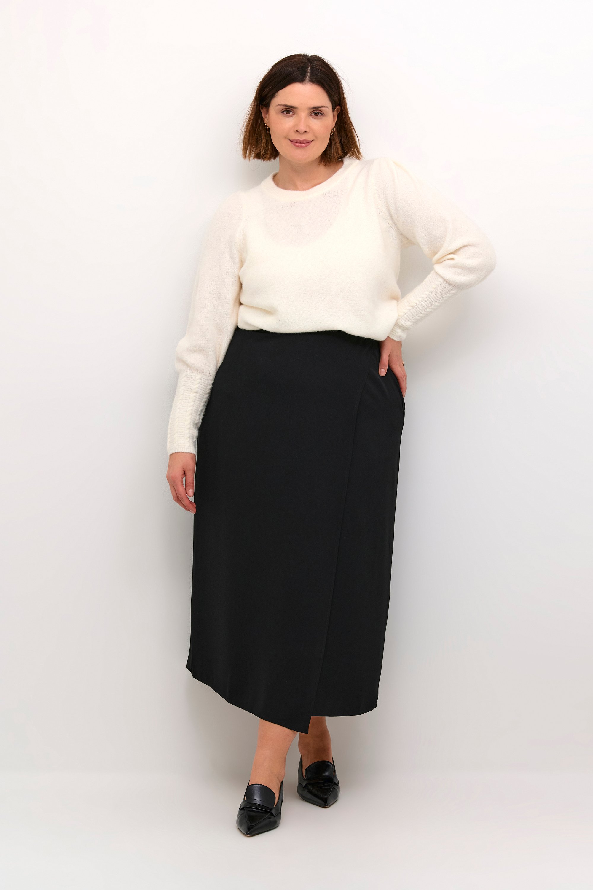 Strickpullover Regular fit white