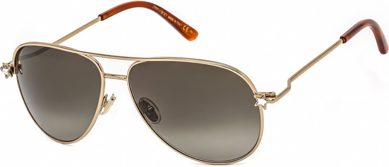 Jimmy Choo Sansa 0J5G HA Gold Sonnenbrille